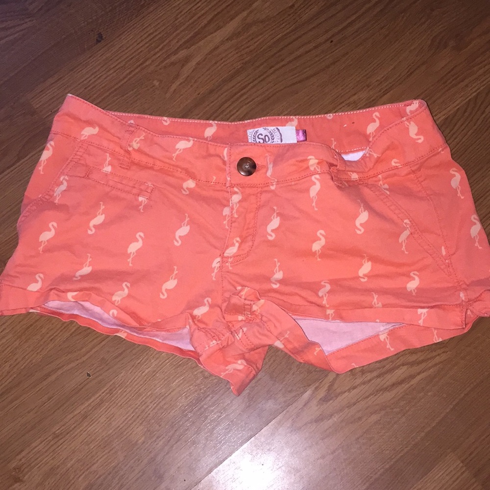 Cute flamingo shorts